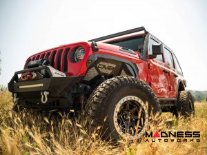 Jeep Wrangler JL Fender Flare Deletes - Textured Black Powder Coat